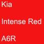 Preview: Kia, Intense Red, A6R.